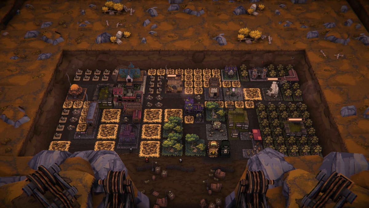 New Ballbylon town building meta-progression