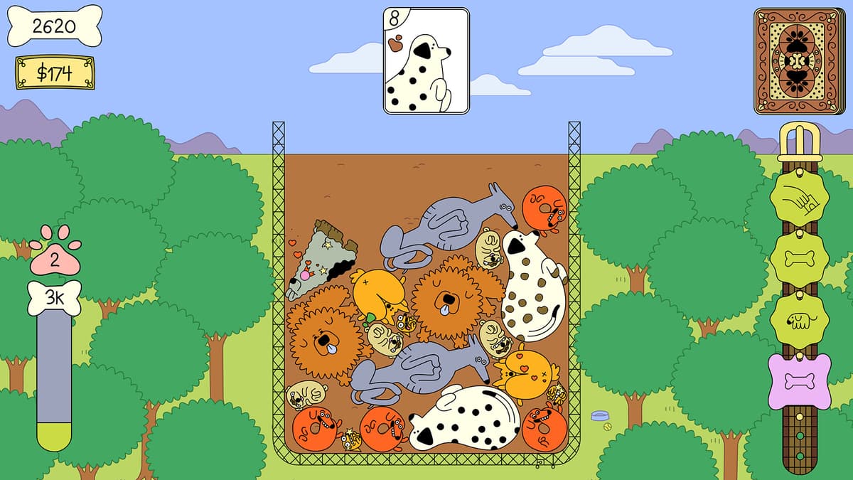 Dogpile suika gameplay